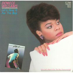 Deniece Williams Let's Hear It For The Boy USED VINYL 12INCH 33 S RPM SINGLE STEREO