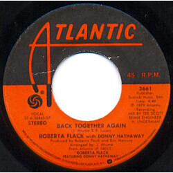 Roberta Flack / Donny Hathaway Back Together Again VINYL 7" USED