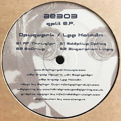 Opuswerk / Lee Holman Split E.P. USED VINYL 12INCH 33 S RPM EP STEREO