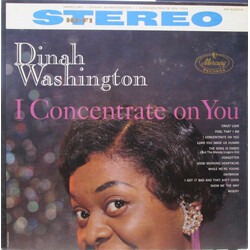 Dinah Washington I Concentrate On You Vinyl LP USED