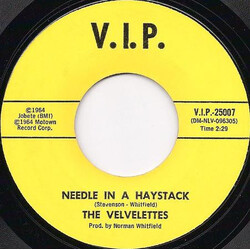 The Velvelettes Needle In A Haystack / Should I Tell Them USED VINYL 7INCH SINGLE 45 RPM