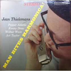 Toots Thielemans Man Bites Harmonica! Vinyl LP USED