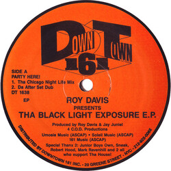 Roy Davis Jr. Tha Black Light Exposure E.P. VINYL 12" USED