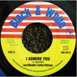 Larry Marshall / Carlton Patterson I Admire You Vinyl 7" USED