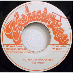 The Interns (2) Nothing Is Impossible USED VINYL 7INCH 45 RPM