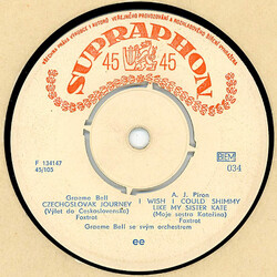 Graeme Bell And His Dixieland Jazz Band Czechoslovak Journey USED VINYL 7INCH 45 RPM EP MONO