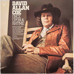 David Allan Coe Once Upon A Rhyme Vinyl LP USED
