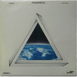 Krzysztof Penderecki Te Deum / Lacrimosa Vinyl LP USED