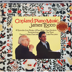Aaron Copland / James Tocco Piano Music Vinyl LP USED