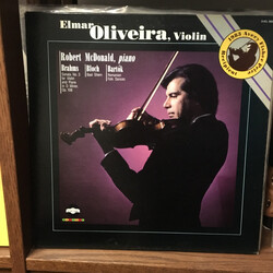 Elmar Oliveira / Robert McDonald Plays Brahms, Bloch & Bartok Vinyl LP USED