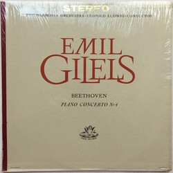 Emil Gilels / Leopold Ludwig / Philharmonia Orchestra / Ludwig van Beethoven Piano Concerto No. 4 Vinyl LP USED