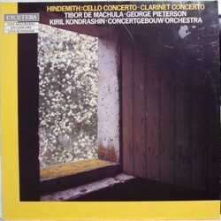Paul Hindemith / Tibor De Machula / George Pieterson / Kiril Kondrashin / Concertgebouworkest Cello Concerto ▪ Clarinet Concerto Vinyl LP USED