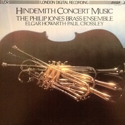 Paul Hindemith / Philip Jones Brass Ensemble Hindemith Concert Music Vinyl LP USED