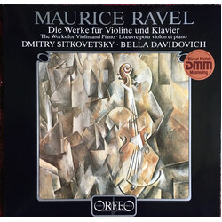 Maurice Ravel / Dmitry Sitkovetsky / Bella Davidovich The Works For Violin And Piano Vinyl LP USED