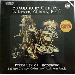 Pekka Savijoki / Snyko / Jorma Panula Saxophone Concerti By Larsson, Glazunov, Panula Vinyl LP USED