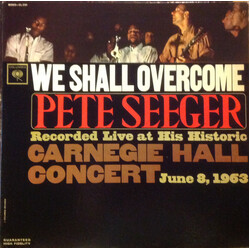 Pete Seeger We Shall Overcome Vinyl LP USED