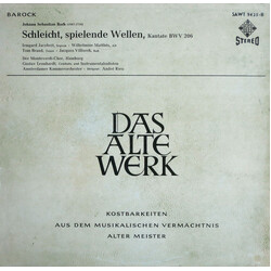 Johann Sebastian Bach / Irmgard Jacobeit / Wilhelmine Matthes / Tom Brand / Jacques Villisech / Monteverdi-Chor Hamburg / Gustav Leonhardt / Amsterdam