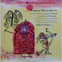 Deller Consort / Alfred Deller Madrigal Masterpieces Vol 2 Vinyl LP USED