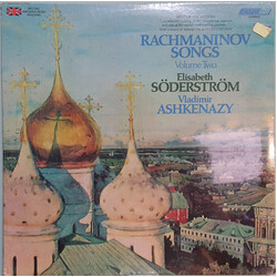 Sergei Vasilyevich Rachmaninoff / Elisabeth Söderström / Vladimir Ashkenazy Rachmaninov Songs Volume 2 Vinyl LP USED