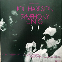 Lou Harrison / The Royal Philharmonic Orchestra / Gerhard Samuel Symphony On G Vinyl LP USED