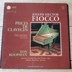 Joseph Hector Fiocco / Ton Koopman Pieces De Clavecin - Première Suite Vinyl LP USED