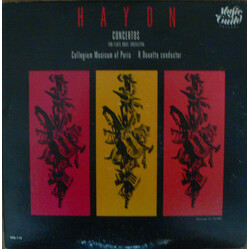 Joseph Haydn / Collegium Musicum De Paris / Roland Douatte Concertos For Flute, Oboe, Orchestra Vinyl LP USED