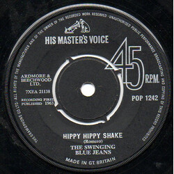 The Swinging Blue Jeans Hippy Hippy Shake USED VINYL 7INCH 45 RPM SINGLE