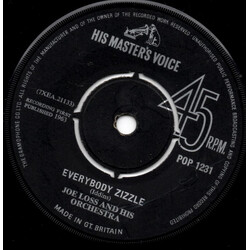 Joe Loss & His Orchestra Everybody Zizzle / Loddy Lo USED VINYL 7INCH 45 RPM SINGLE MONO