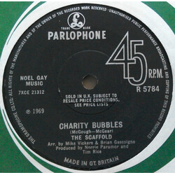 Scaffold Charity Bubbles USED VINYL 7INCH SINGLE 45 RPM