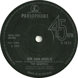 Scaffold Gin Gan Goolie USED VINYL 7INCH 45 RPM SINGLE
