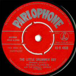 Michael Flanders / Donald Swann The Little Drummer Boy / The Youth Of The Heart USED VINYL 7INCH 45 RPM