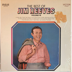 Jim Reeves The Best Of Jim Reeves Volume III Vinyl LP USED