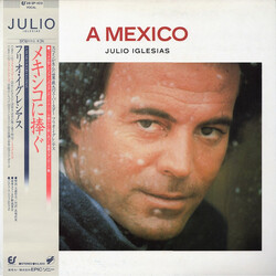 Julio Iglesias A Mexico Vinyl LP USED