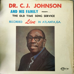 Dr. C. J. Johnson The Old Time Song Service Vinyl LP USED