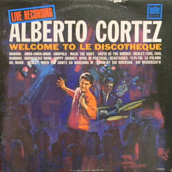 Alberto Cortez And His Latin Twisters Welcome To Le Discotheque Vinyl LP USED