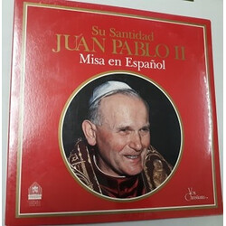 His Holiness Pope John Paul II Su Santidad Juan Pablo II Misa En Espanol Vinyl LP USED