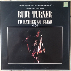 Ruby Turner I'd Rather Go Blind Vinyl 12" USED