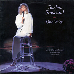 Barbra Streisand One Voice Vinyl LP USED