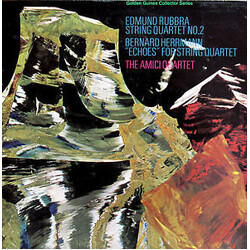 Edmund Rubbra / Bernard Herrmann / Amici String Quartet String Quartet No. 2 / "Echoes" For String Quartet Vinyl LP USED