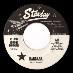 George Morgan (2) Barbara USED VINYL 7INCH 45 RPM PROMO