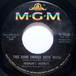Herman's Hermits This Door Swings Both Ways / For Love USED VINYL 7INCH 45 RPM SINGLE