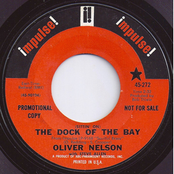 Oliver Nelson Melissa / The Dock Of The Bay Vinyl 7" USED