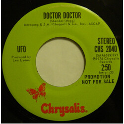 UFO (5) Doctor Doctor USED VINYL 7INCH 45 RPM SINGLE PROMO STEREO MONO