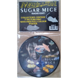 Marillion Sugar Mice USED VINYL 7INCH 45 RPM SINGLE LIMITED EDITION PICTURE DISC