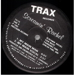 Screamin' Rachael My Main Man USED VINYL 12INCH 33 S RPM