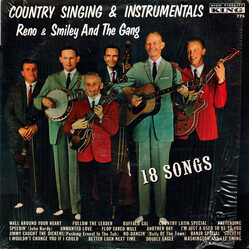Reno & Smiley And The Gang Country Singing & Instrumentals Vinyl LP USED
