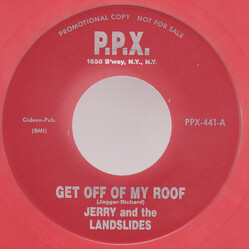 Jerry & The Landslides Get Off Of My Roof / Green Fire USED VINYL 7INCH 45 RPM SINGLE PROMO REISSUE