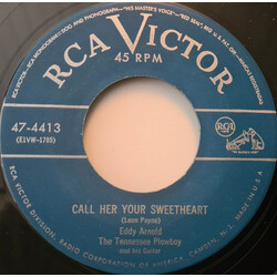 Eddy Arnold Call Her Your Sweetheart USED VINYL 7INCH 45 RPM SINGLE