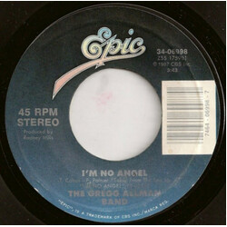 The Gregg Allman Band I'm No Angel USED VINYL 7"