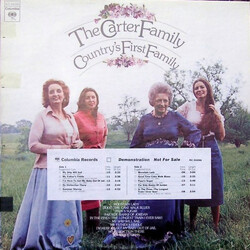 The Carter Family Country's First Family Vinyl LP USED